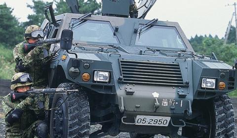 自衛隊車両展示!