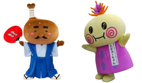 2市3町のゆるキャラ来場