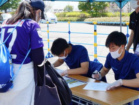 選手サイン会