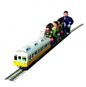 ミニ電車がやってくる!