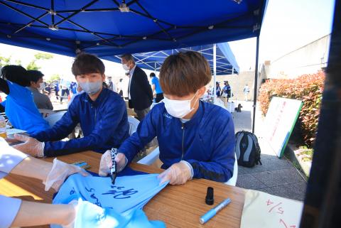 選手サイン会