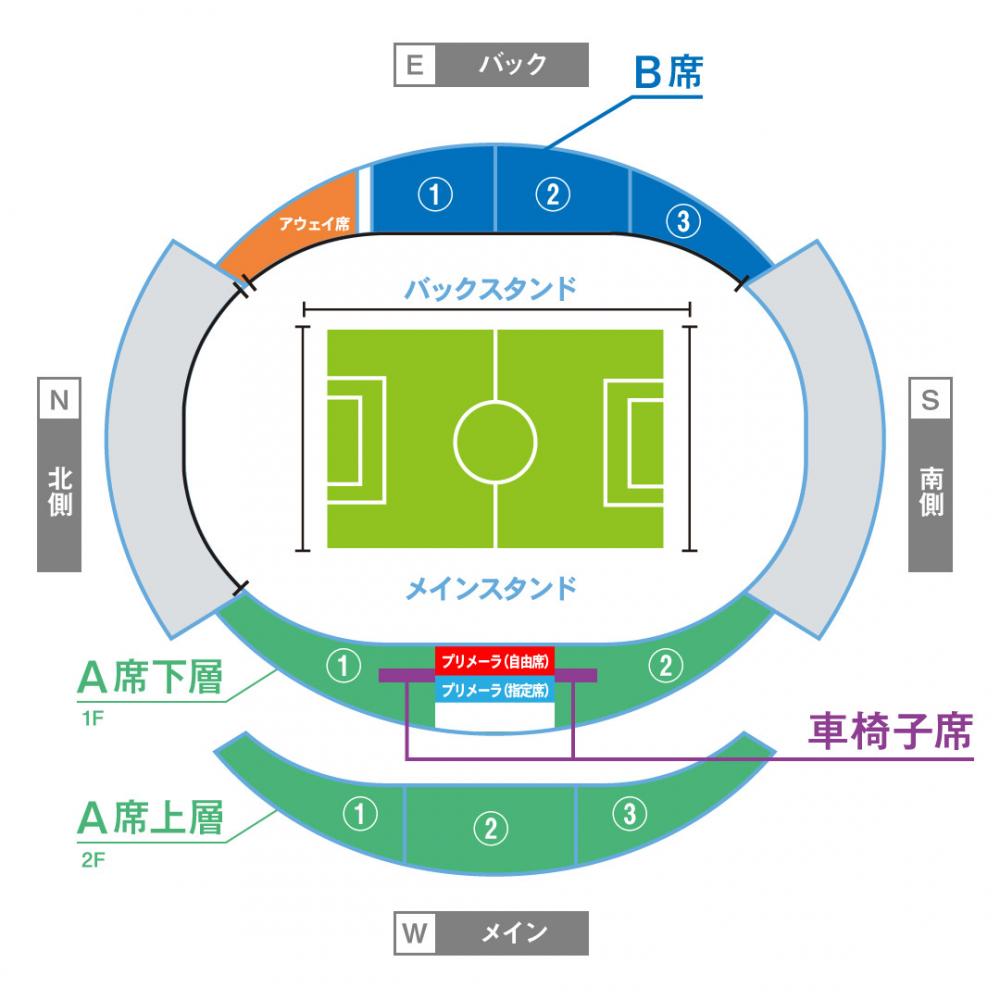 スタジアムマップ