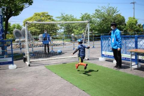 石垣イベントブース出展!シュートチャレンジ