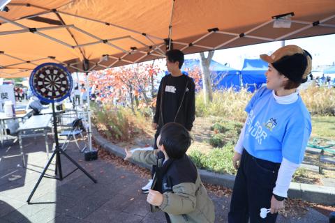 ダーツ体験ブース