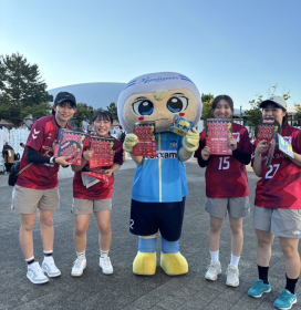 香川銀行GiraSol kagawaPRブース