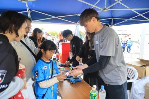 選手1日グッズ販売員