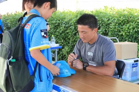 ファンクラブ会員限定選手サイン会