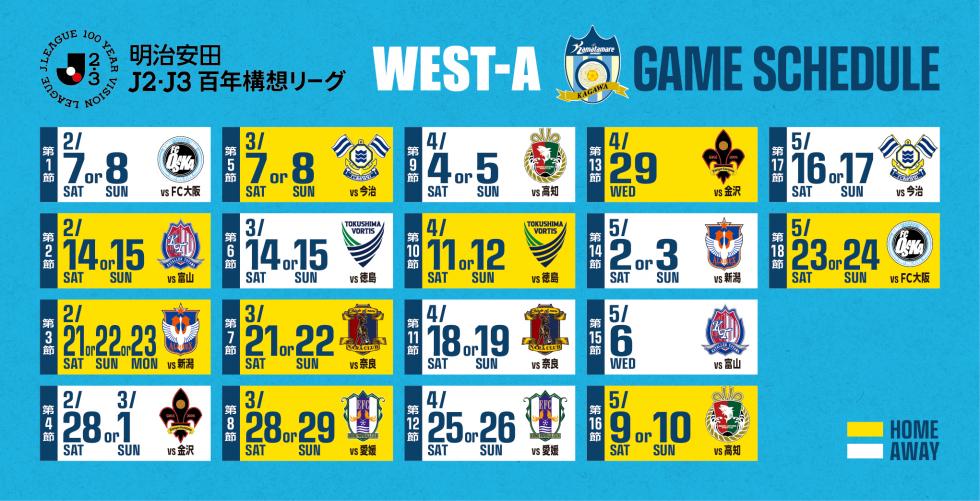 対戦カードが決定!